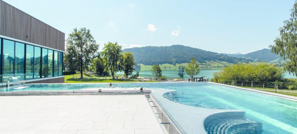 Seminarhotel Am Aegerisee Unterägeri Exteriér fotografie